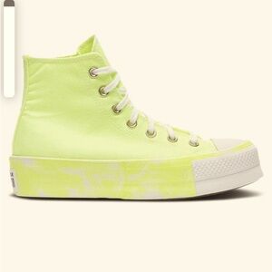 New Neon Yellow Converse
